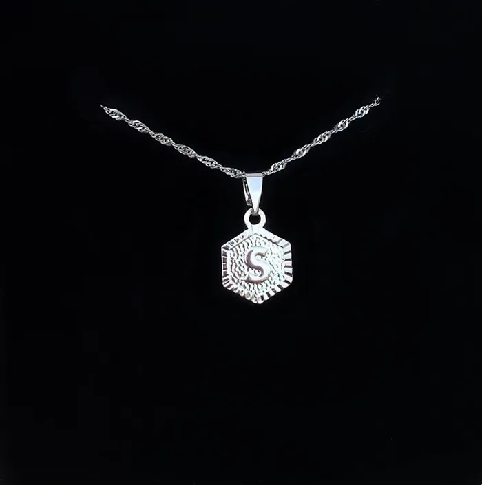 Initial Pendant Necklace VibeSzn Necklaces