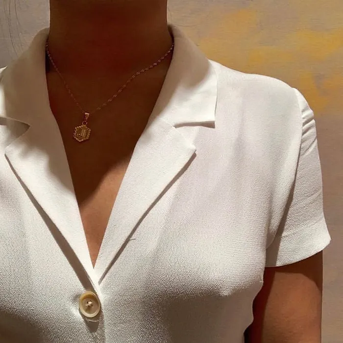 Initial Pendant Necklace VibeSzn Necklaces