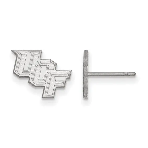 International Diamond Center Earrings 14k White Gold LogoArt University of Central Florida UCF Extra Small Post Earrings International Diamond Center Earrings 14k White Gold LogoArt University of Central Florida UCF Extra Small Post Earrings