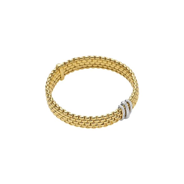 International Diamond Center FOPE Panorama 18K Gold Bracelet 023 CTW Bracelets International Diamond Center FOPE Panorama 18K Gold Bracelet 023 CTW Bracelets