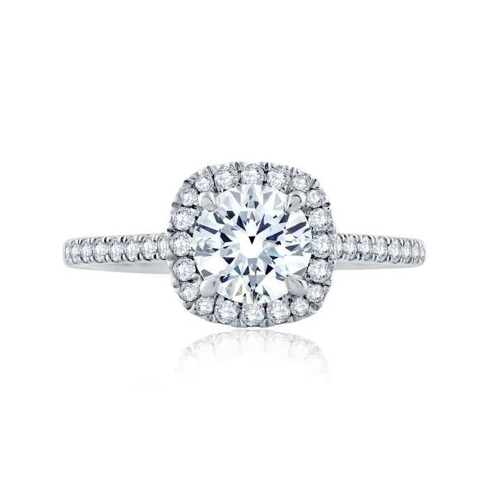 International Diamond Center Rings AJAFFE Seasons of Love Round Diamond Engagement Ring Setting 042 ctw International Diamond Center Rings AJAFFE Seasons of Love Round Diamond Engagement Ring Setting 042 ctw