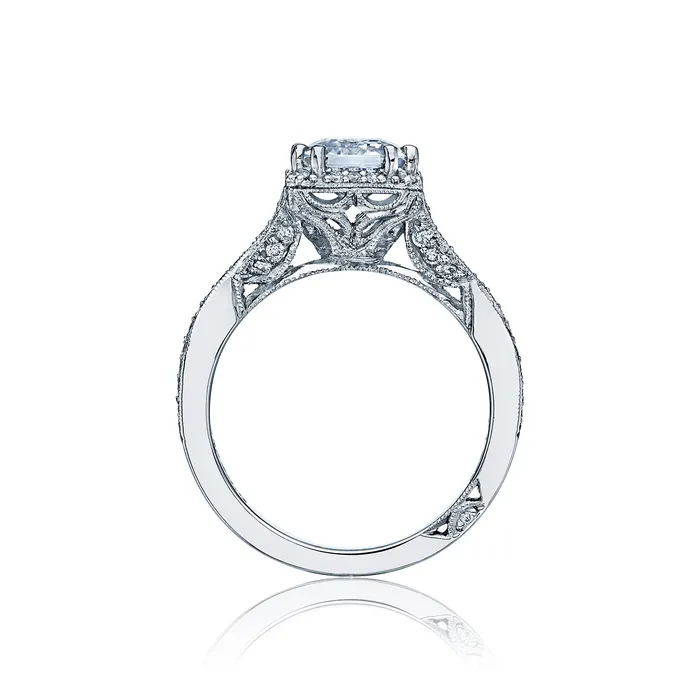 International Diamond Center Rings Tacori 18k White Gold Dantela Engagement Ring Setting 051 CTW International Diamond Center Rings Tacori 18k White Gold Dantela Engagement Ring Setting 051 CTW