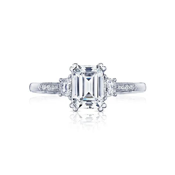 International Diamond Center Tacori 18k White Gold White Gold Simply Tacori Engagement Ring Setting 034 CTW Rings International Diamond Center Tacori 18k White Gold White Gold Simply Tacori Engagement Ring Setting 034 CTW Rings