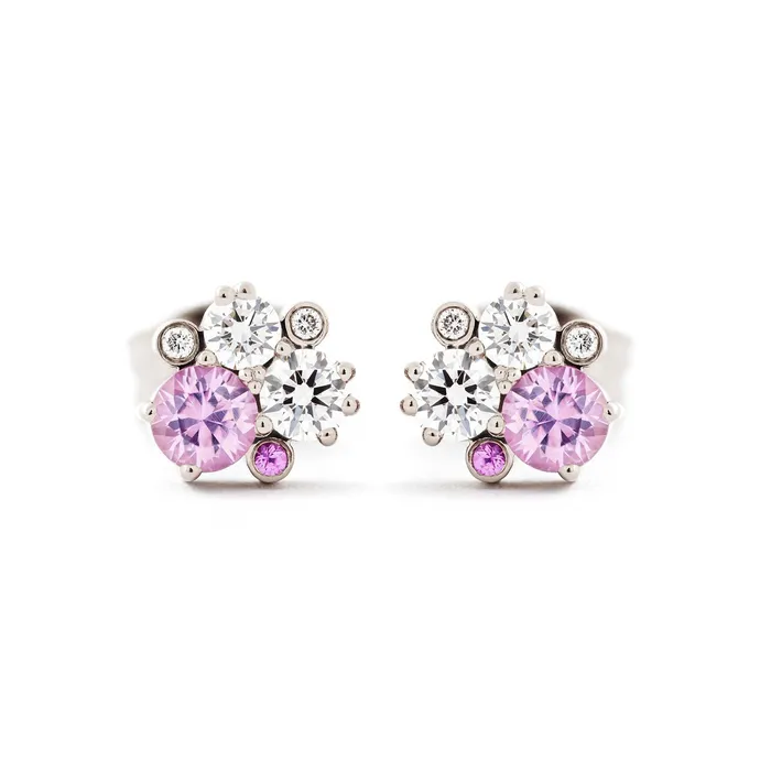 Keto Meadow earrings Spring Pink 24 Design Jussi Louesalmi Earrings