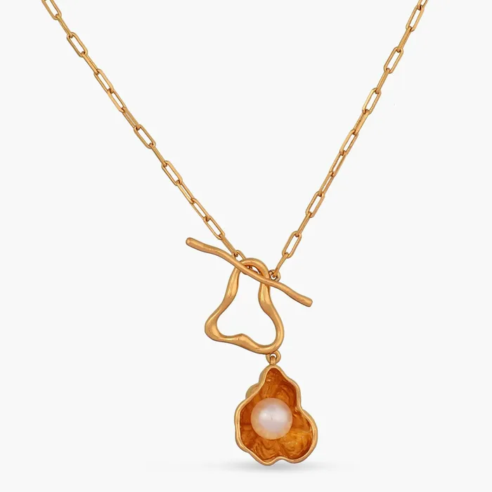 Kiva Double Motif Silver Pendant Necklace SILVER Necklaces