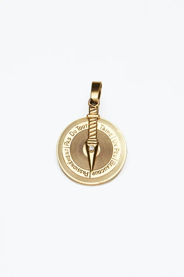 Love Dial Charm V DAY 2024 Charm Necklaces