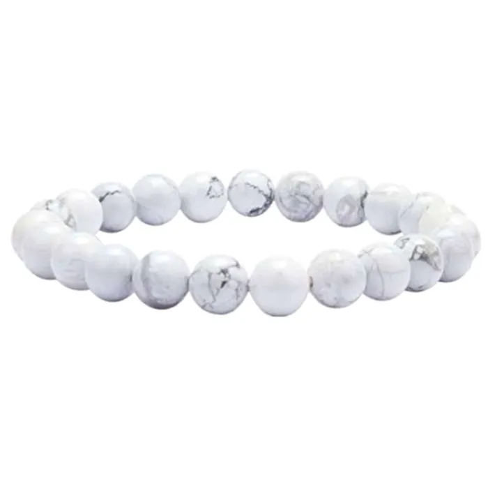 Magic Crystals Bracelets White Howlite Bead Bracelet