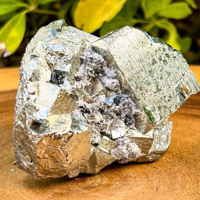 Magic Crystals Charm Necklaces Pyrite Cube Cluster From Peru