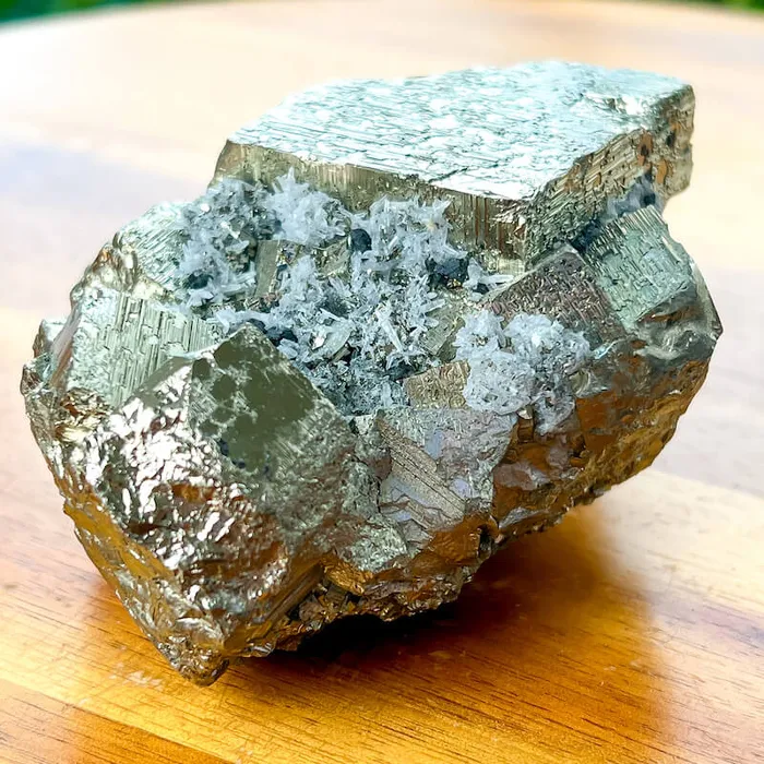 Magic Crystals Charm Necklaces Pyrite Cube Cluster From Peru