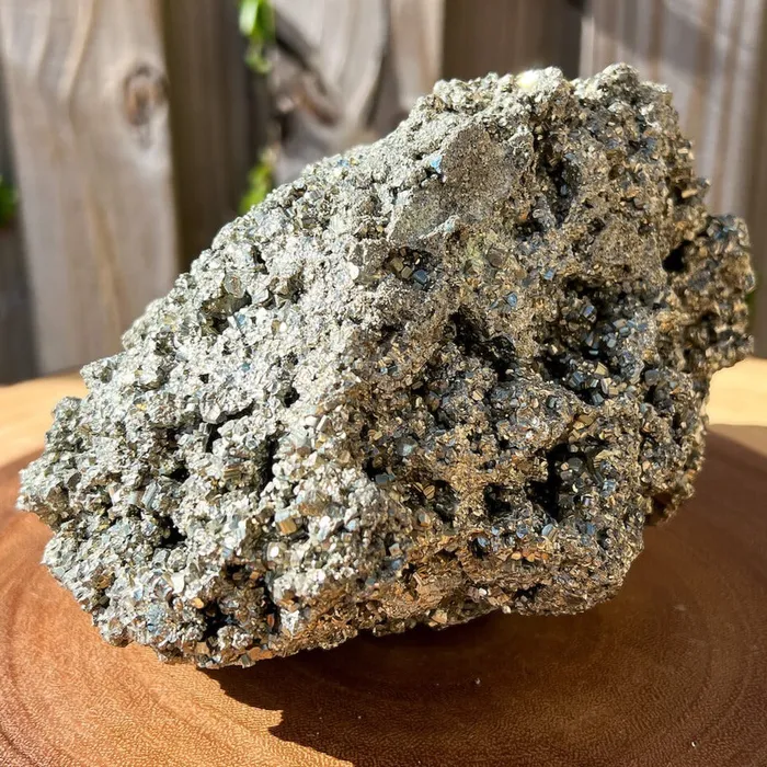Magic Crystals Charm Necklaces Pyrite Cube Cluster From Peru