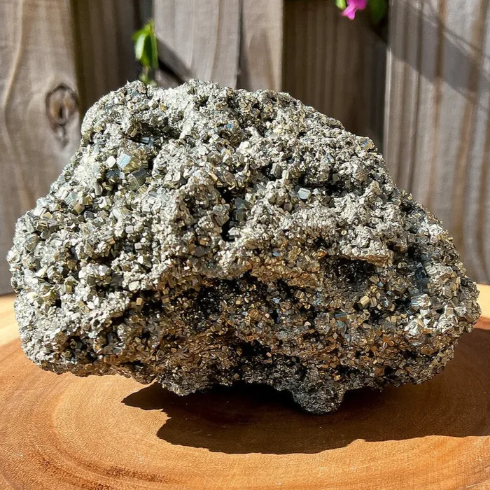 Magic Crystals Charm Necklaces Pyrite Cube Cluster From Peru
