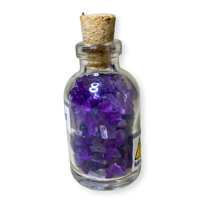 Magic Crystals Necklaces Birthstone Wishing Bottles