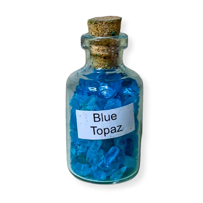 Magic Crystals Necklaces Birthstone Wishing Bottles