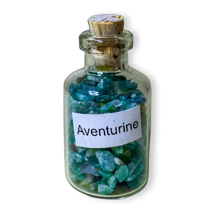 Magic Crystals Necklaces Birthstone Wishing Bottles