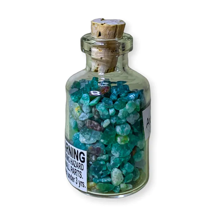 Magic Crystals Necklaces Birthstone Wishing Bottles