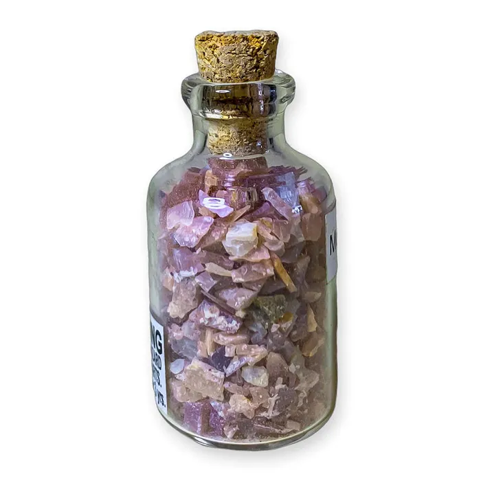 Magic Crystals Necklaces Birthstone Wishing Bottles