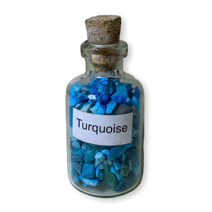 Magic Crystals Necklaces Birthstone Wishing Bottles