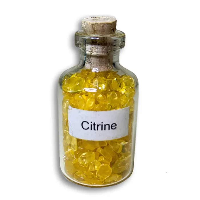 Magic Crystals Necklaces Birthstone Wishing Bottles