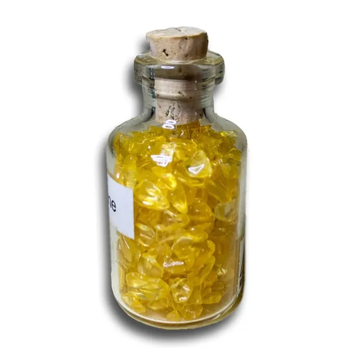 Magic Crystals Necklaces Birthstone Wishing Bottles
