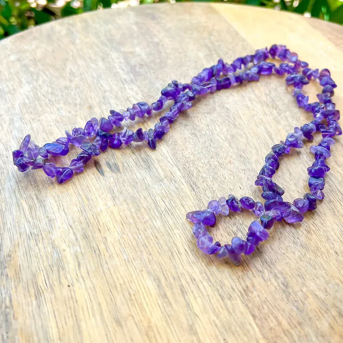 Magic Crystals Necklaces Raw Chip Necklace 32 in