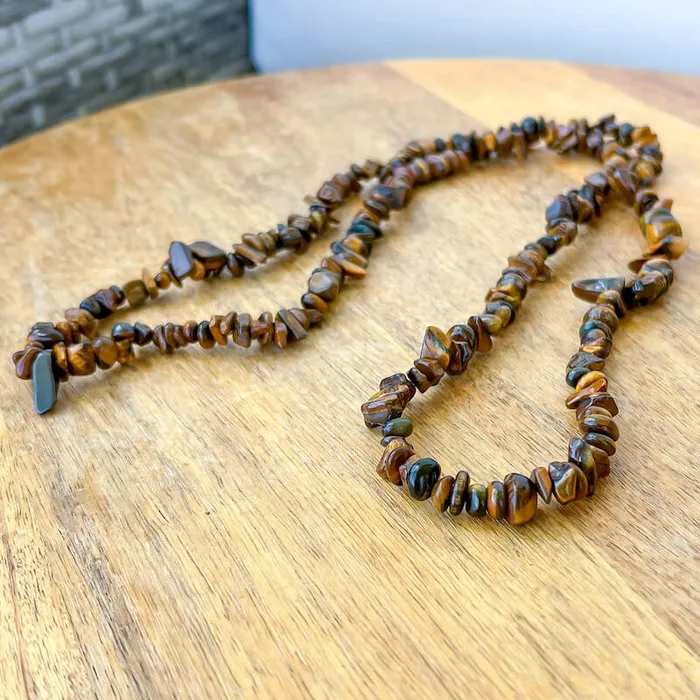 Magic Crystals Necklaces Raw Chip Necklace 32 in