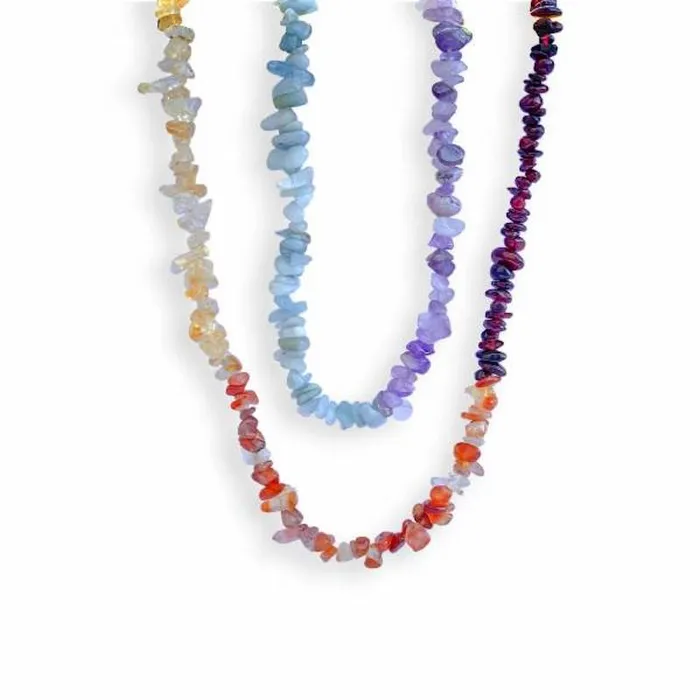 Magic Crystals Necklaces Raw Chip Necklace 32 in