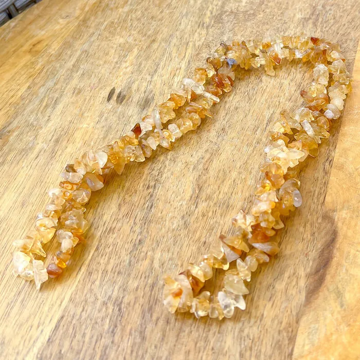 Magic Crystals Necklaces Raw Chip Necklace 32 in