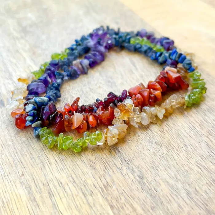 Magic Crystals Necklaces Raw Chip Necklace 32 in