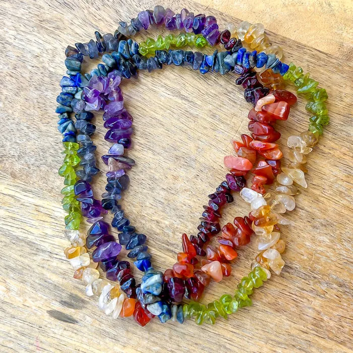 Magic Crystals Necklaces Raw Chip Necklace 32 in