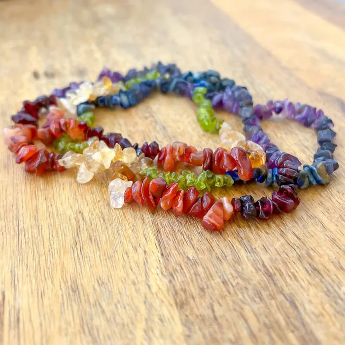 Magic Crystals Necklaces Raw Chip Necklace 32 in