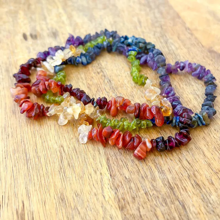 Magic Crystals Necklaces Raw Chip Necklace 32 in