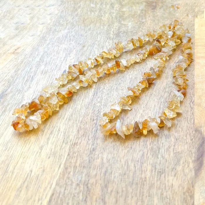 Magic Crystals Necklaces Raw Chip Necklace 32 in