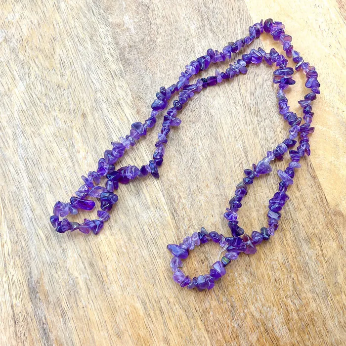 Magic Crystals Necklaces Raw Chip Necklace 32 in