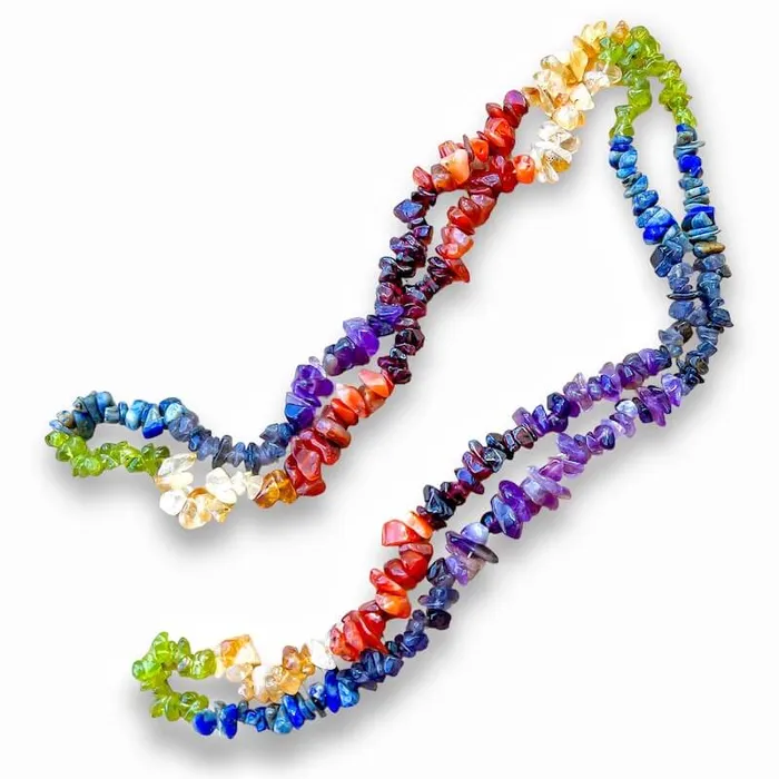 Magic Crystals Necklaces Raw Chip Necklace 32 in