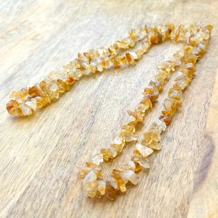 Magic Crystals Necklaces Raw Chip Necklace 32 in