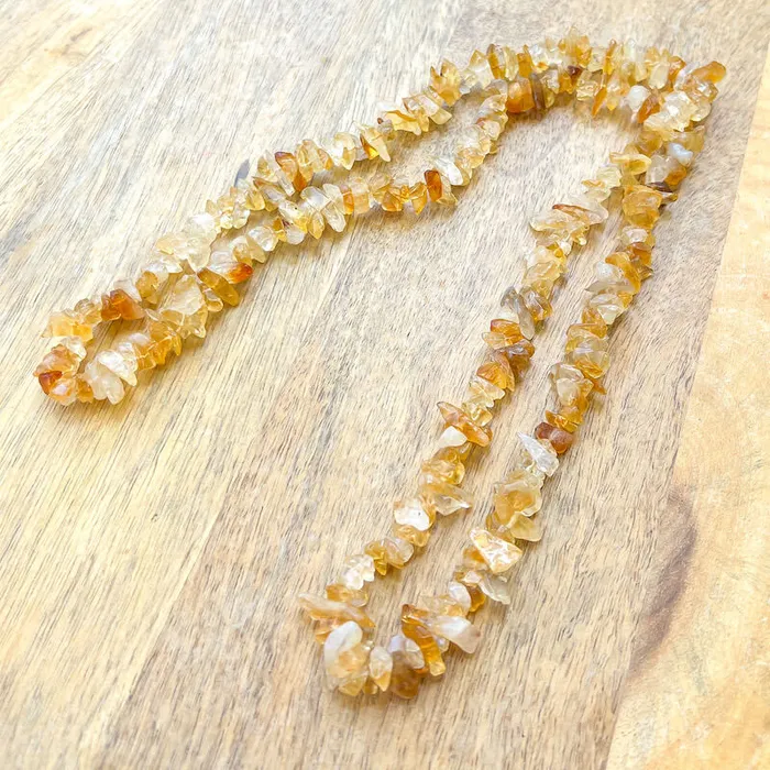 Magic Crystals Necklaces Raw Chip Necklace 32 in