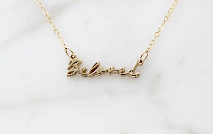 Necklaces Beloved Necklace TheLittleCatholic