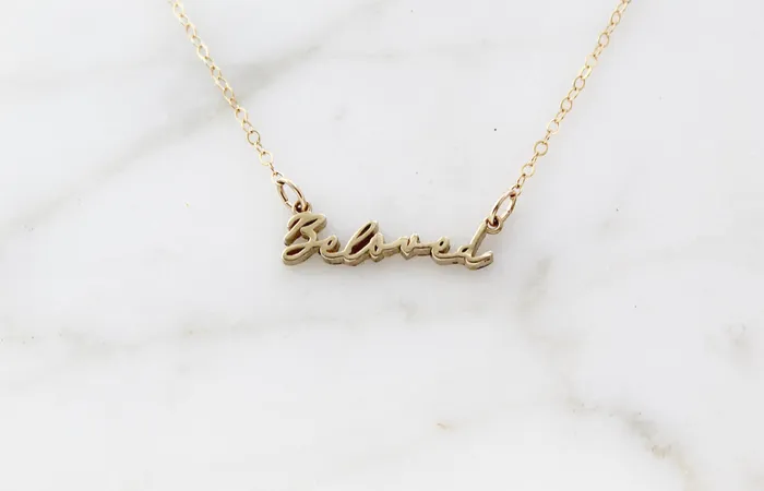 Necklaces Beloved Necklace TheLittleCatholic