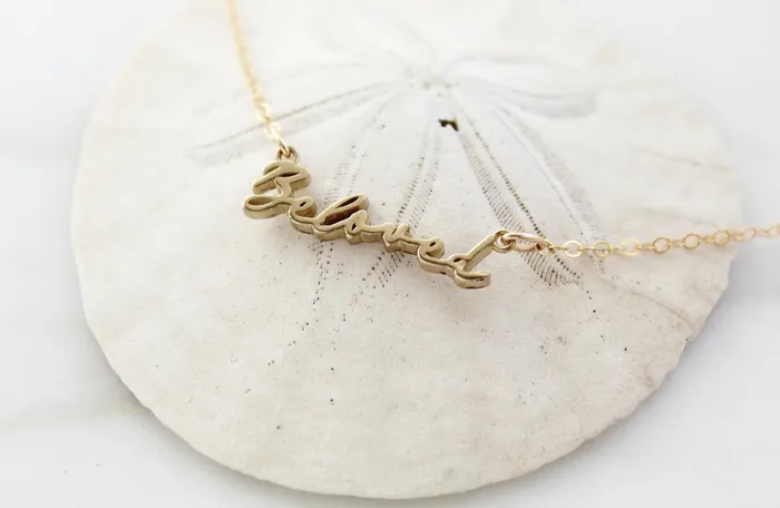 Necklaces Beloved Necklace TheLittleCatholic