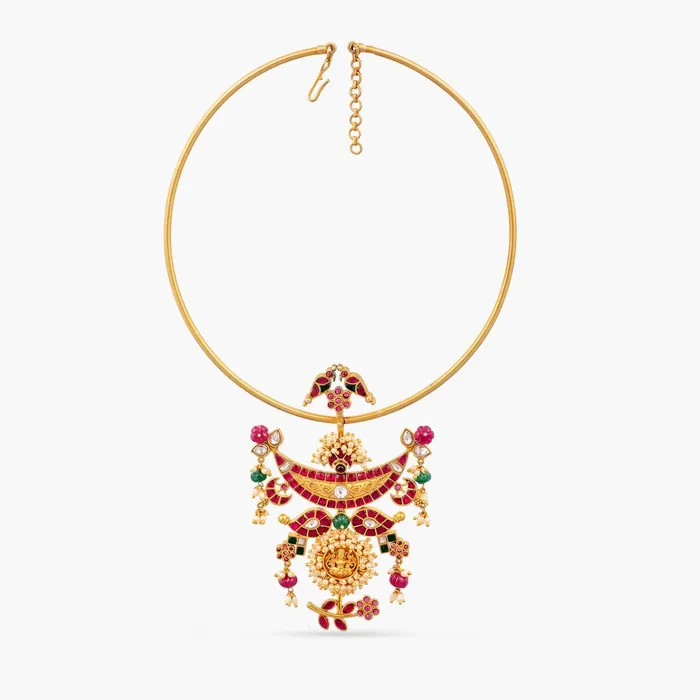 Necklaces Kuhu Contemporary Hasli Silver Necklace SILVER