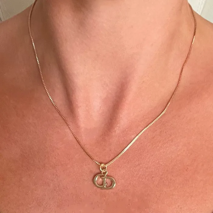 Necklaces Reluxe Vintage CD Vintage Pendant Necklace