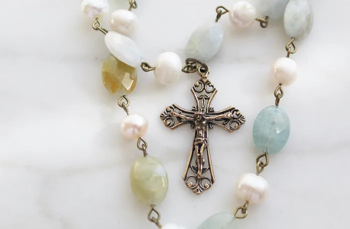 Necklaces The Little Catholic Divine Mercy Necklace