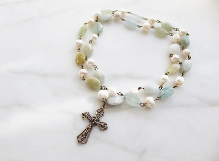 Necklaces The Little Catholic Divine Mercy Necklace
