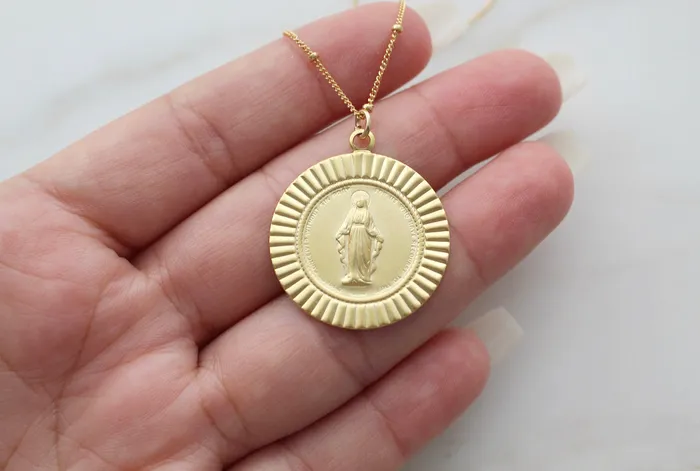 Necklaces The Little Catholic Our Lady Necklace