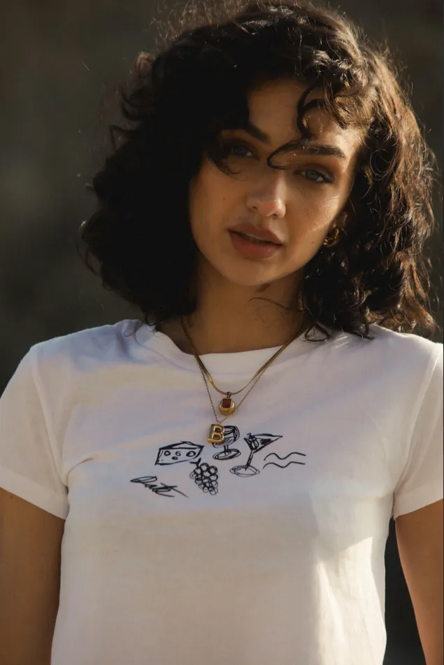 Necklaces VibeSzn Bubble Initial Necklace
