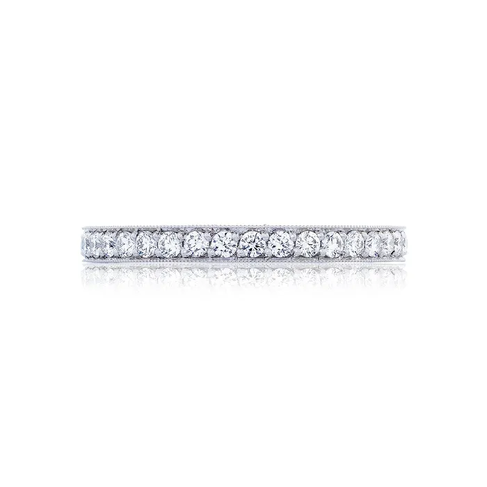 PreStyled Sets International Diamond Center Tacori 18k gold RoyalT Diamond Wedding Band 065 CTW
