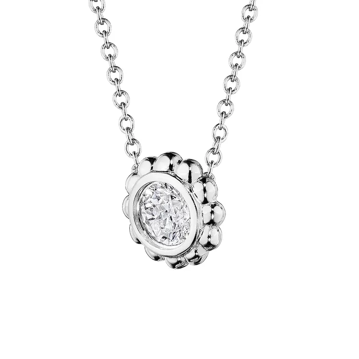 PreStyled Sets Shop IDC estore Verragio Veritage Single Station Diamond Pendant 18K Gold 010CTW