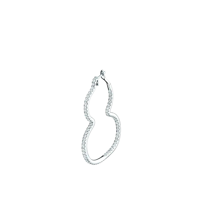 Qeelin Earrings Wulu Hoop Earring