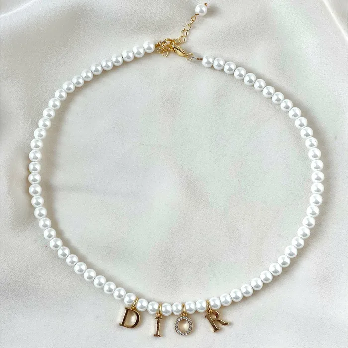 Reluxe Vintage Necklaces Lady D Pearl Necklace