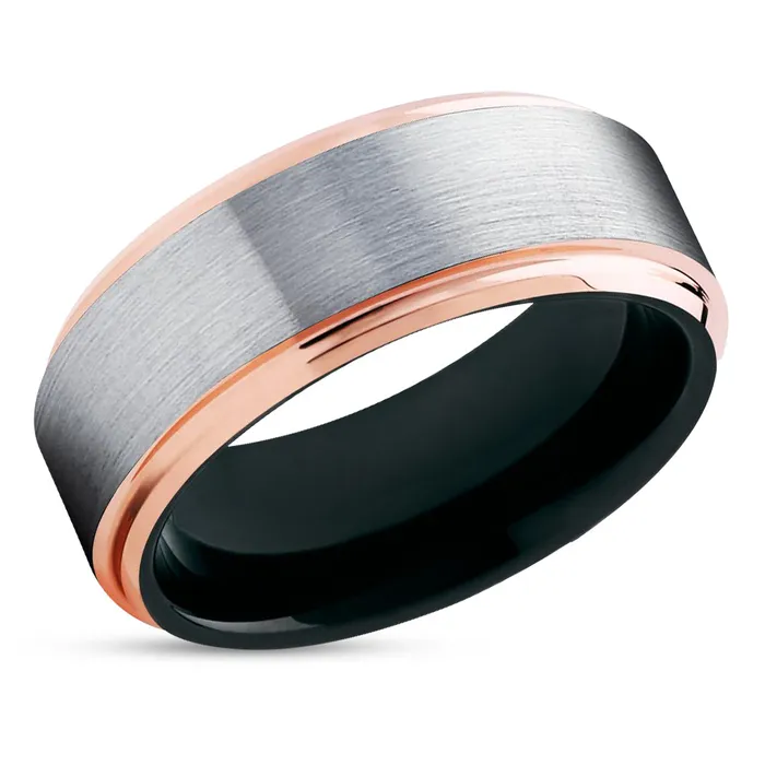 Rings Clean Casting Jewelry Black Wedding Band Rose Gold Tungsten Tungsten Wedding Ring Mens Ring Rings Clean Casting Jewelry Black Wedding Band Rose Gold Tungsten Tungsten Wedding Ring Mens Ring
